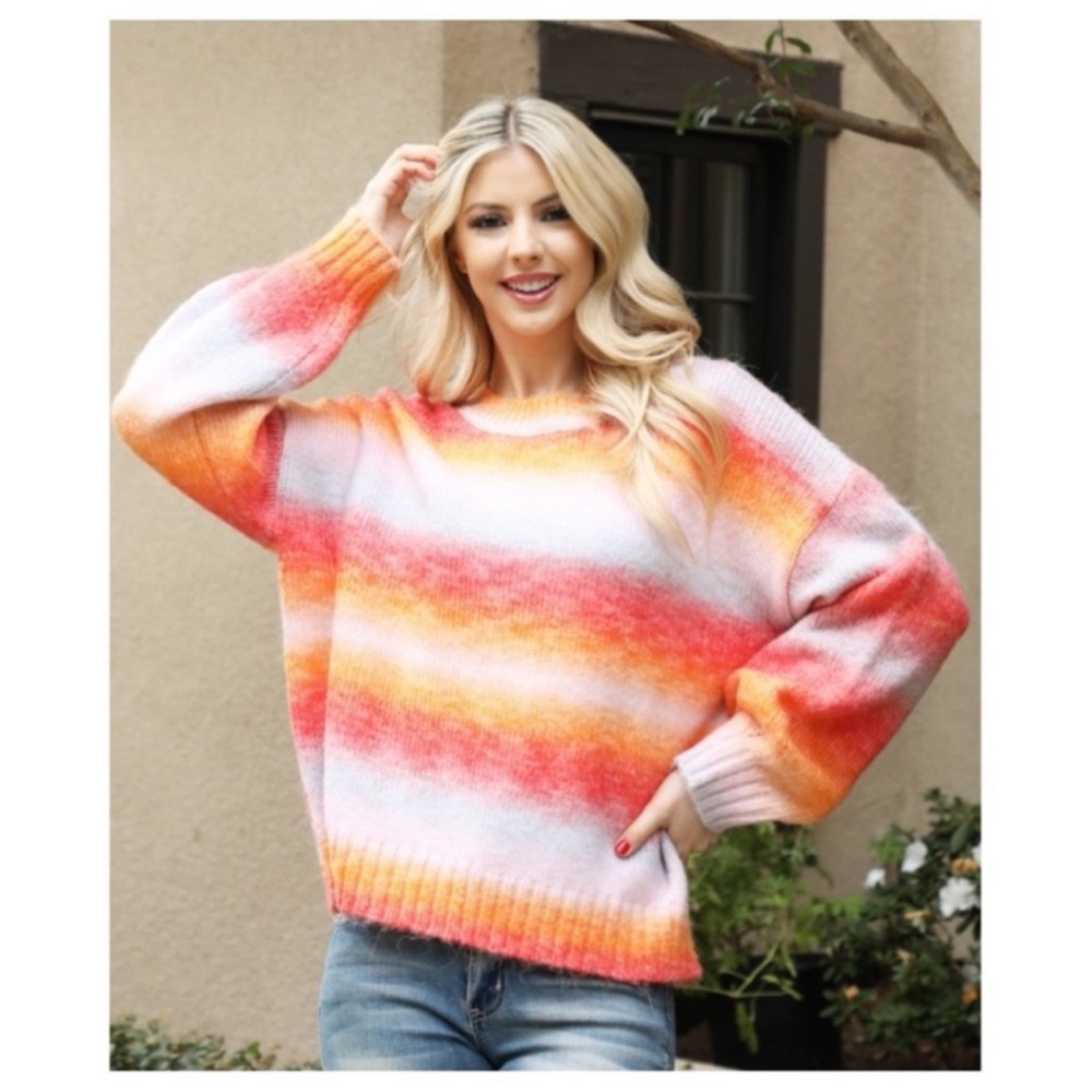 NWT Fuzzy sweater sizes small and medium